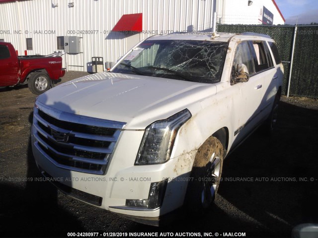 1GYS4CKJXGR429599 - 2016 CADILLAC ESCALADE PREMIUM WHITE photo 2