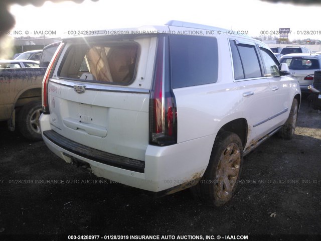 1GYS4CKJXGR429599 - 2016 CADILLAC ESCALADE PREMIUM WHITE photo 4