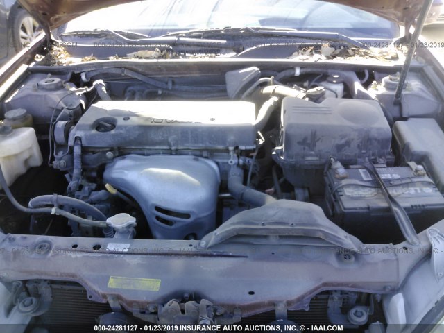 4T1BE32KX4U311987 - 2004 TOYOTA CAMRY LE/XLE/SE MAROON photo 10