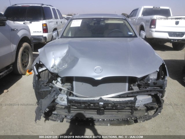 WBA7E2C52JB216292 - 2018 BMW 740 I SILVER photo 6