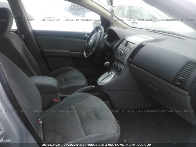 3N1AB61E68L677552 - 2008 NISSAN SENTRA 2.0/2.0S/2.0SL SILVER photo 5