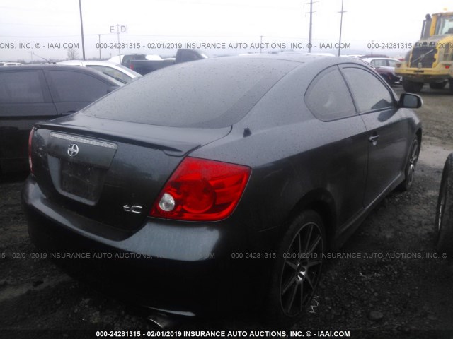 JTKDE177050020261 - 2005 TOYOTA SCION TC ნაცრისფერი ფოტო 4