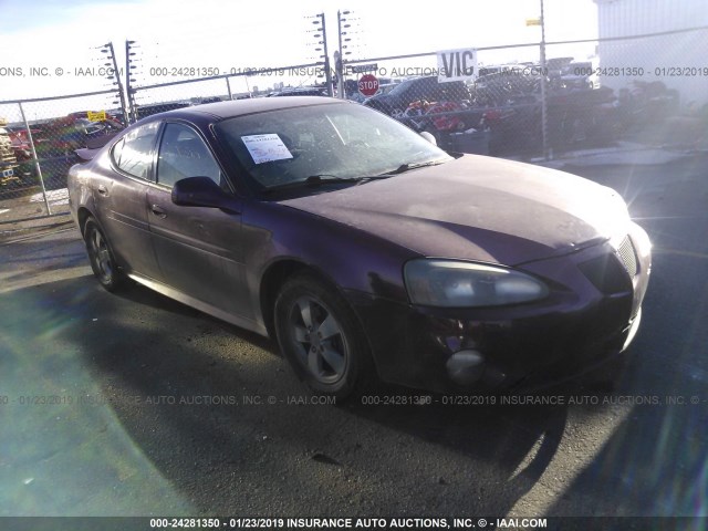 2G2WP522251128161 - 2005 PONTIAC GRAND PRIX RED photo 1