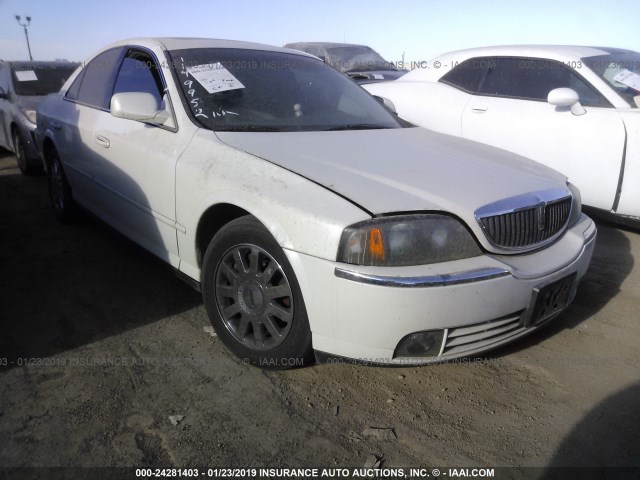 1LNHM86S44Y672130 - 2004 LINCOLN LS WHITE photo 1