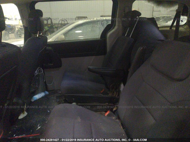 2D4RN5D12AR317586 - 2010 DODGE GRAND CARAVAN SXT BLACK photo 8