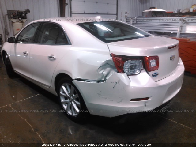 1G11H5SA9DF137143 - 2013 CHEVROLET MALIBU LTZ WHITE photo 6