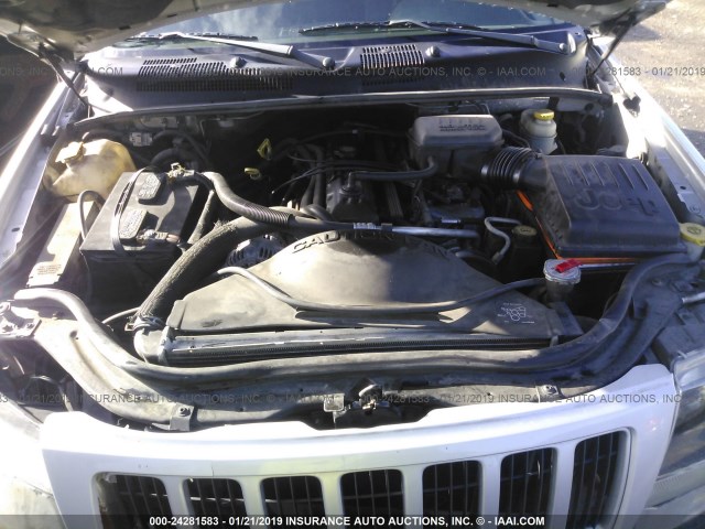 1J4GW48S74C293906 - 2004 JEEP GRAND CHEROKEE LAREDO/COLUMBIA/FREEDOM 银色 照片 10