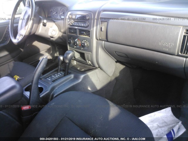 1J4GW48S74C293906 - 2004 JEEP GRAND CHEROKEE LAREDO/COLUMBIA/FREEDOM 银色 照片 5