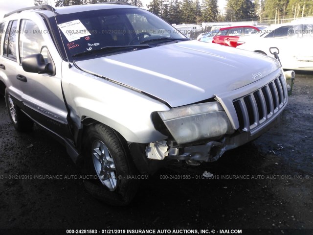 1J4GW48S74C293906 - 2004 JEEP GRAND CHEROKEE LAREDO/COLUMBIA/FREEDOM 银色 照片 6