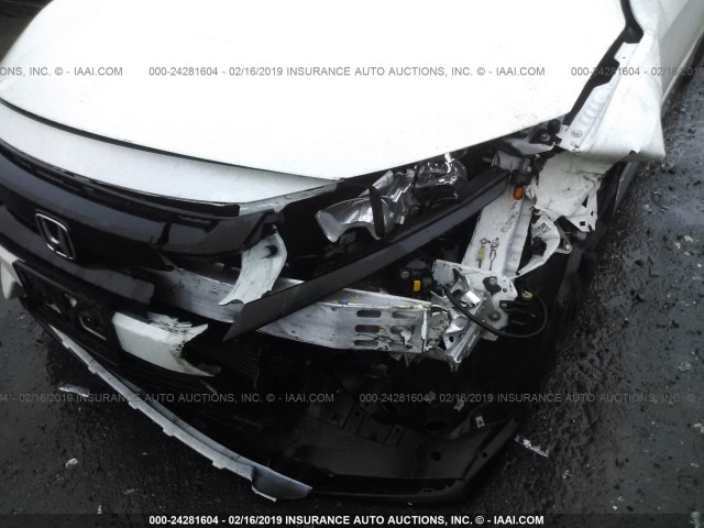 SHHFK7H48HU409220 - 2017 HONDA CIVIC SPORT أبيض صورة 6