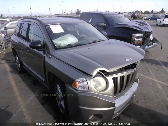 1J8FT57W97D241799 - 2007 JEEP COMPASS LIMITED GOLD photo 1