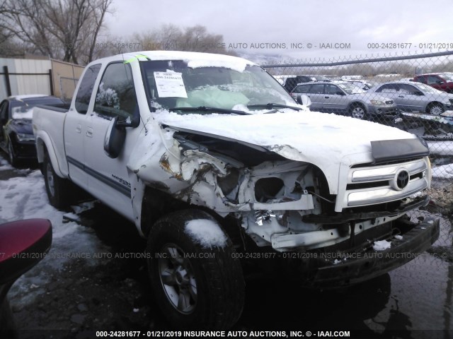 5TBBT44163S337423 - 2003 TOYOTA TUNDRA ACCESS CAB SR5 WHITE photo 1