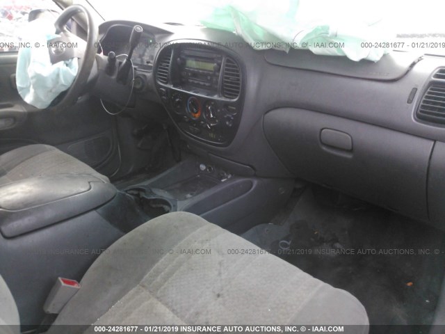 5TBBT44163S337423 - 2003 TOYOTA TUNDRA ACCESS CAB SR5 WHITE photo 5