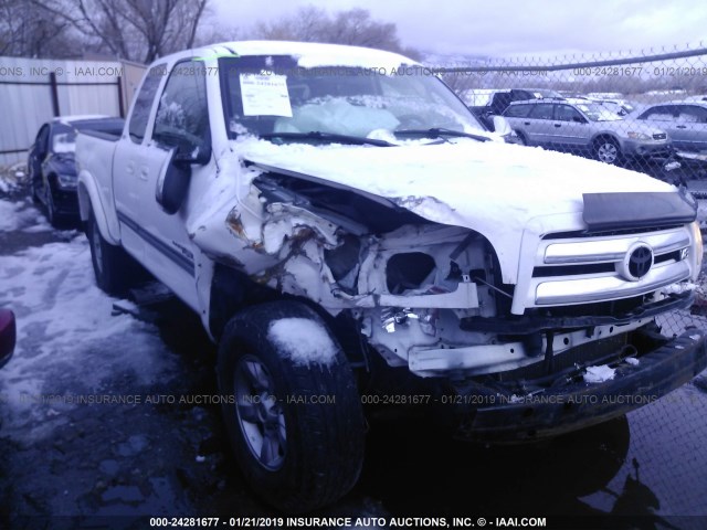 5TBBT44163S337423 - 2003 TOYOTA TUNDRA ACCESS CAB SR5 WHITE photo 6