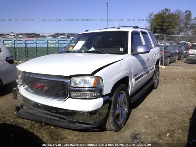 1GKEC13Z54R241491 - 2004 GMC YUKON WHITE photo 2