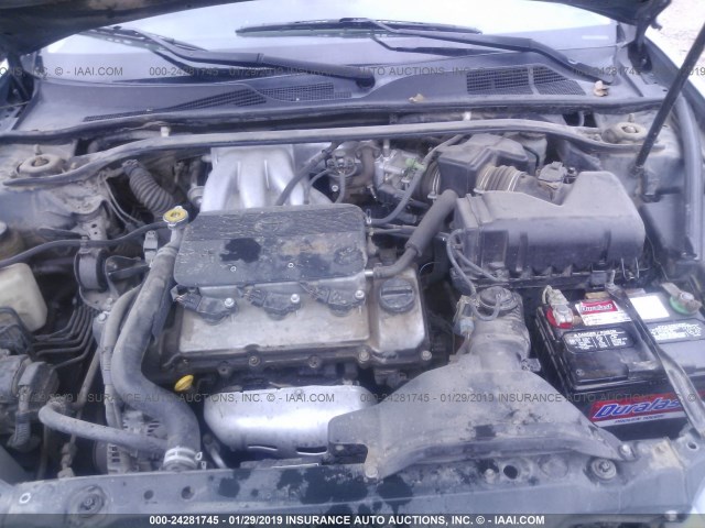 4T1BF30K63U548765 - 2003 TOYOTA CAMRY LE/XLE/SE GREEN photo 10