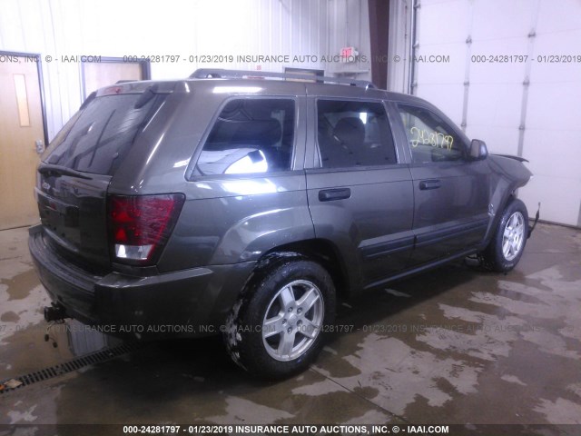 1J4GR48K86C347997 - 2006 JEEP GRAND CHEROKEE LAREDO/COLUMBIA/FREEDOM 绿色 照片 4