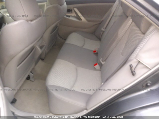 4T1BE46K99U394528 - 2009 TOYOTA CAMRY SE/LE/XLE ნაცრისფერი ფოტო 8
