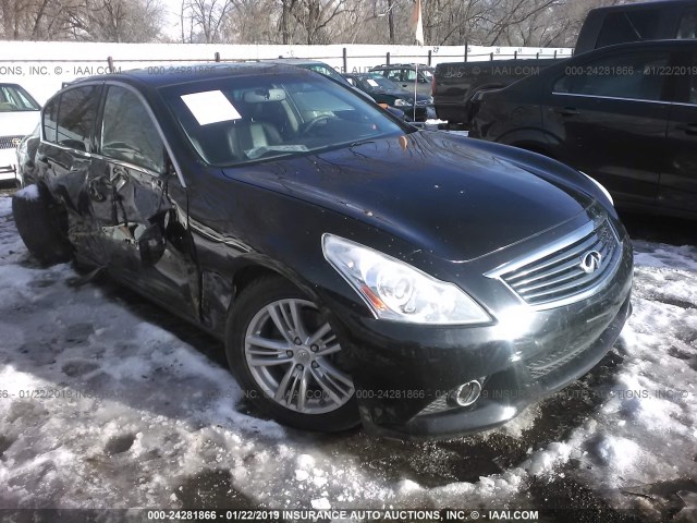 JN1CV6AP1CM625214 - 2012 INFINITI G37 SPORT BLACK photo 1