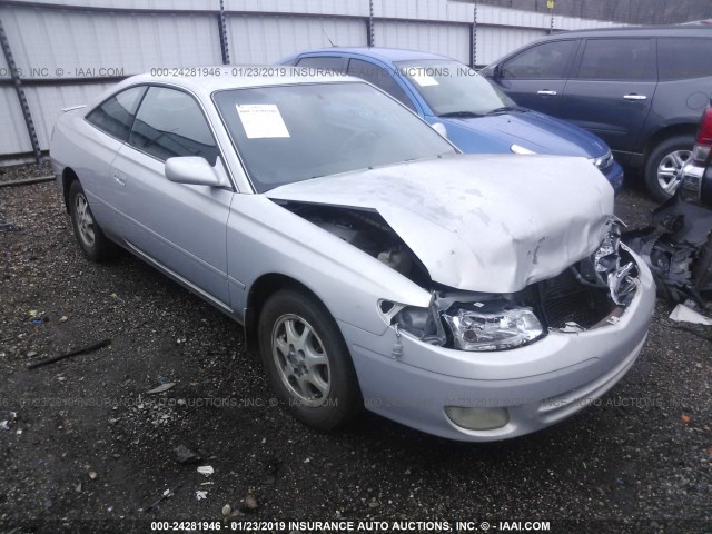 2T1CG22P51C451804 - 2001 TOYOTA CAMRY SOLARA SE SILVER photo 1