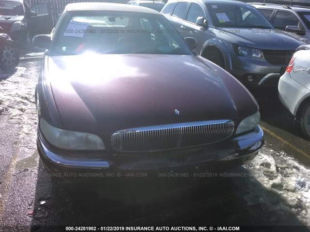 1G4CW52K2X4624338 - 1999 BUICK PARK AVENUE  MAROON photo 6