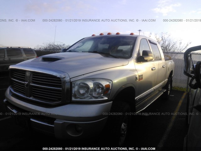 3D3MX39A68G182909 - 2008 DODGE RAM 3500 SILVER photo 2