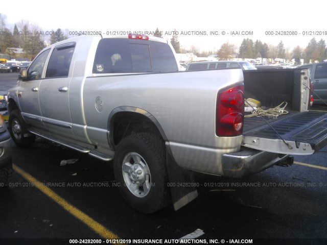 3D3MX39A68G182909 - 2008 DODGE RAM 3500 SILVER photo 3