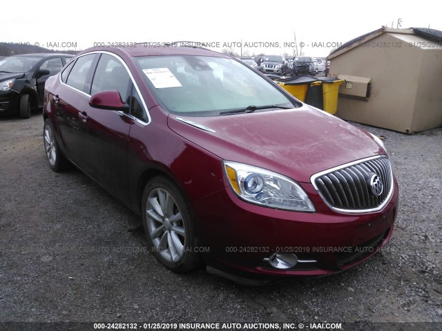 1G4PR5SK9E4192207 - 2014 BUICK VERANO CONVENIENCE RED photo 1