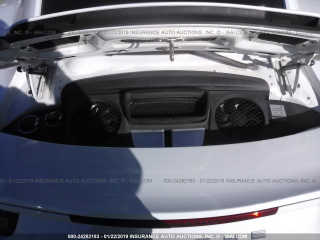 WP0AD2A91FS166932 - 2015 PORSCHE 911 TURBO/TURBO S WHITE photo 10