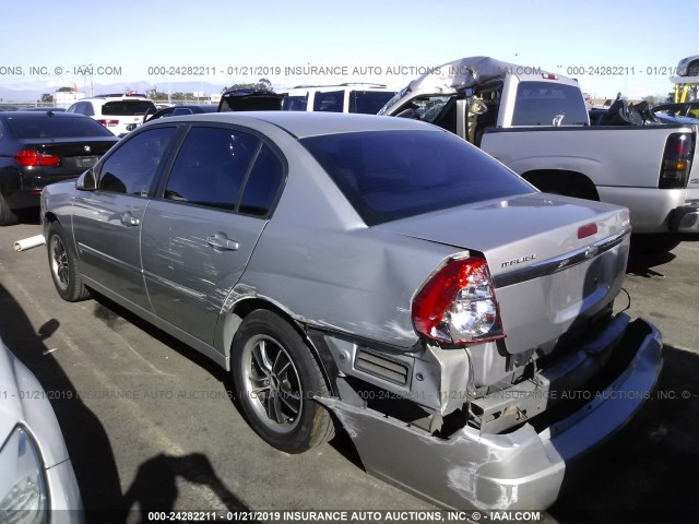 1G1ZT58N38F100235 - 2008 CHEVROLET MALIBU LT/CLASSIC SILVER photo 3