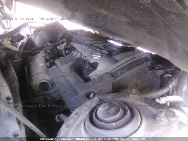 KMHDN45D12U463701 - 2002 HYUNDAI ELANTRA GLS/GT GRAY photo 10