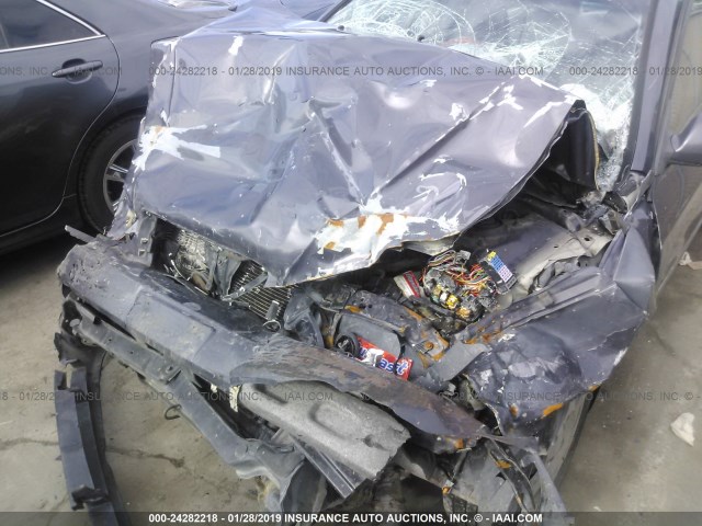 KMHDN45D12U463701 - 2002 HYUNDAI ELANTRA GLS/GT GRAY photo 6