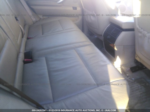 5UXFB33543LH40653 - 2003 BMW X5 4.4I WHITE photo 8