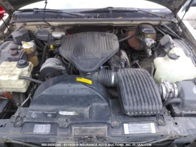 1G1BL52PXSR180604 - 1995 CHEVROLET CAPRICE / IMPALA CLASSIC/SS TAN photo 10