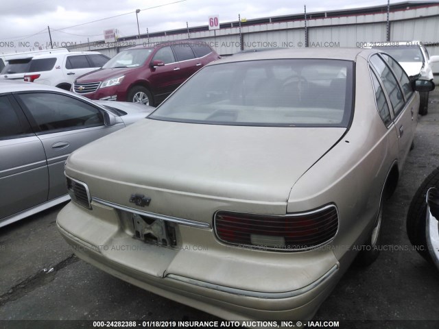 1G1BL52PXSR180604 - 1995 CHEVROLET CAPRICE / IMPALA CLASSIC/SS TAN photo 4