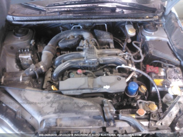 JF1GPAA6XFH325225 - 2015 SUBARU IMPREZA 绿色 照片 10