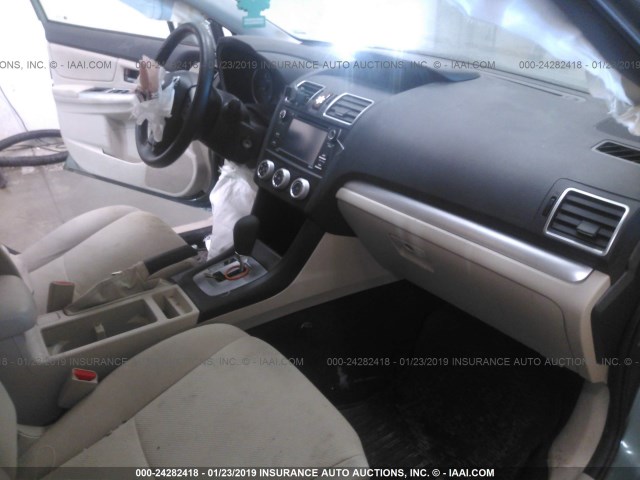 JF1GPAA6XFH325225 - 2015 SUBARU IMPREZA 绿色 照片 5