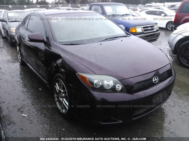 JTKDE167X80258513 - 2008 TOYOTA SCION TC 紫色 照片 1