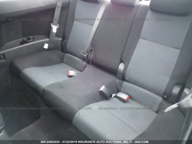 JTKDE167X80258513 - 2008 TOYOTA SCION TC 紫色 照片 8