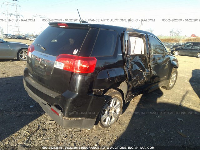 2GKALMEKXF6424755 - 2015 GMC TERRAIN SLE BLACK photo 4