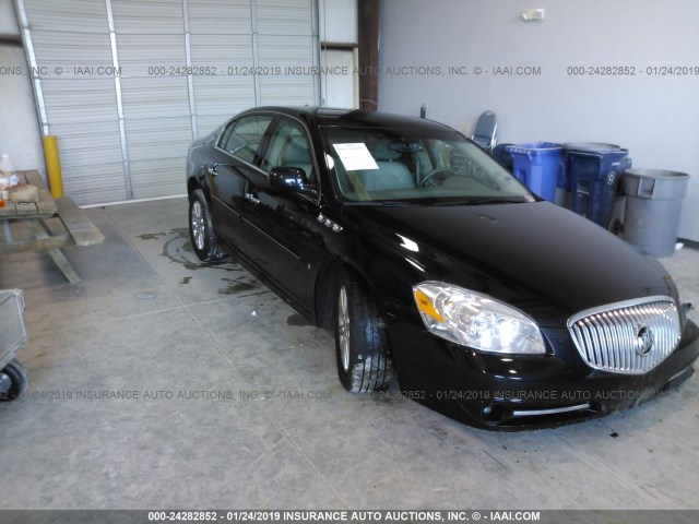 1G4HC5E18AU116321 - 2010 BUICK LUCERNE CXL BLACK photo 1