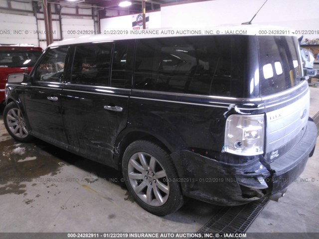 2FMEK63C29BA98609 - 2009 FORD FLEX LIMITED BLACK photo 3