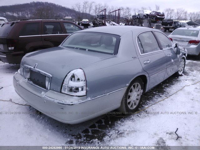 1LNHM82W36Y601402 - 2006 LINCOLN TOWN CAR SIGNATURE LIMITED SILVER photo 4