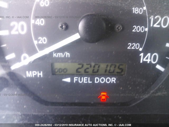 4T1BF22K8YU942170 - 2000 TOYOTA CAMRY LE/XLE GREEN photo 7