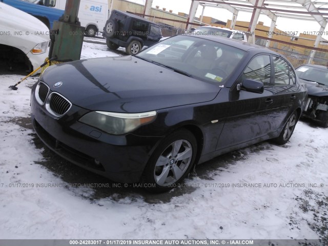 WBANF73536CG68533 - 2006 BMW 530 XI Dark Blue photo 2