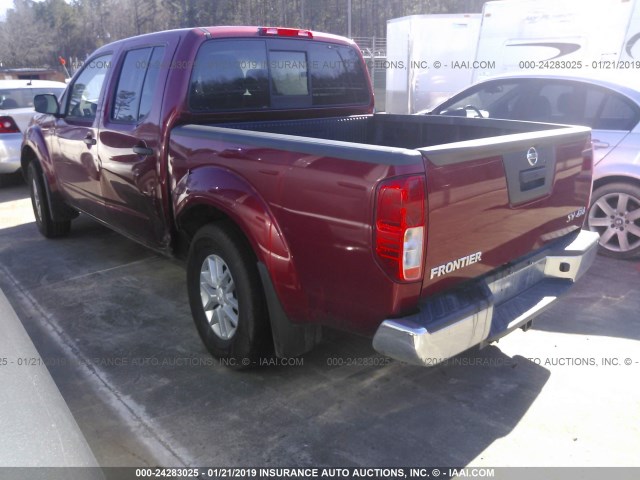 1N6AD0EV6KN706342 - 2019 NISSAN FRONTIER BURGUNDY photo 3