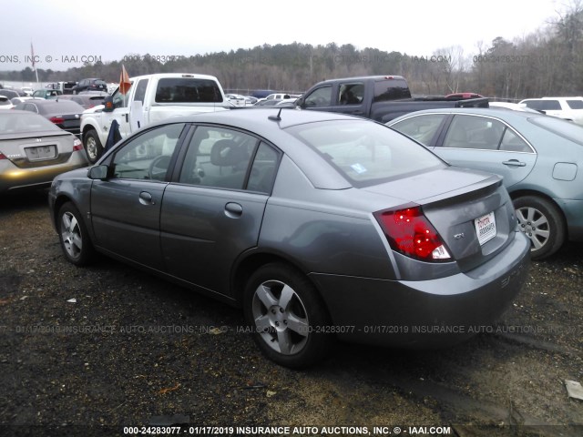 1G8AL55FX6Z139850 - 2006 SATURN ION LEVEL 3 GRAY photo 3