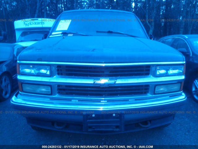 3GNEK18R5VG154593 - 1997 CHEVROLET TAHOE K1500 GREEN photo 6