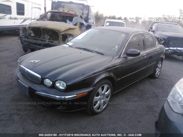 SAJEA51C44WE17072 - 2004 JAGUAR X-TYPE 3.0 BLACK photo 2