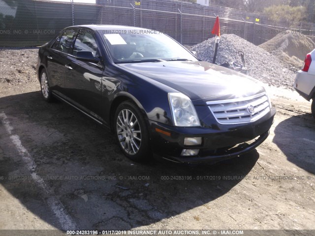 1G6DZ67A880210675 - 2008 CADILLAC STS BLACK photo 1